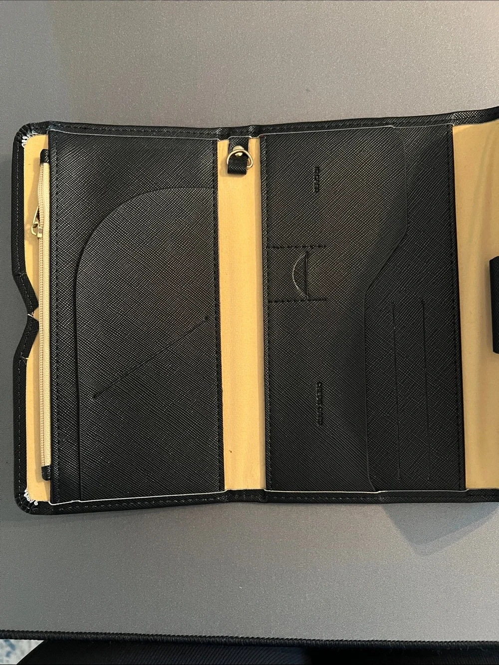 Black Travel Wallet